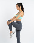 Velocity Leggings in Forest Grey