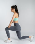 Velocity Leggings in Forest Grey