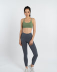 Velocity Leggings in Forest Grey