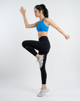 Power Up X-back Bra in Sonic Blue