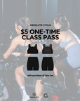 Empower Set in Black with Drop-in Class @ Absolute Cycle