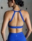 Gym Adjustable Bra in Cobalt Blue