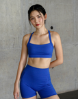 Gym Adjustable Bra in Cobalt Blue