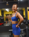 Gym Adjustable Bra in Cobalt Blue