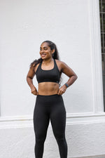 Serendipity Bra in Jet Black
