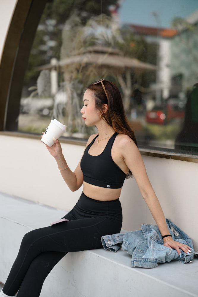 Serendipity Bra in Jet Black