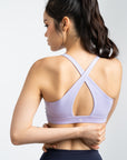 Power Up X-Back Bra in Lilac